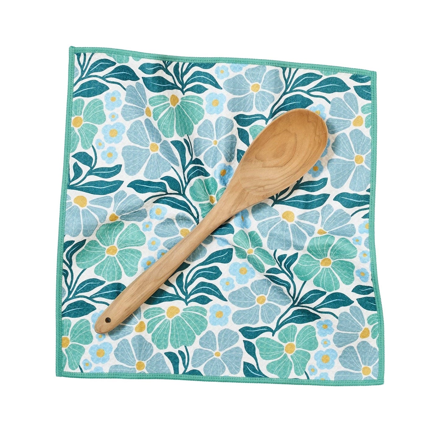 Mighty Mini Towel (Set of 3) Reversible - CC Linda Splatter: Menthe Green