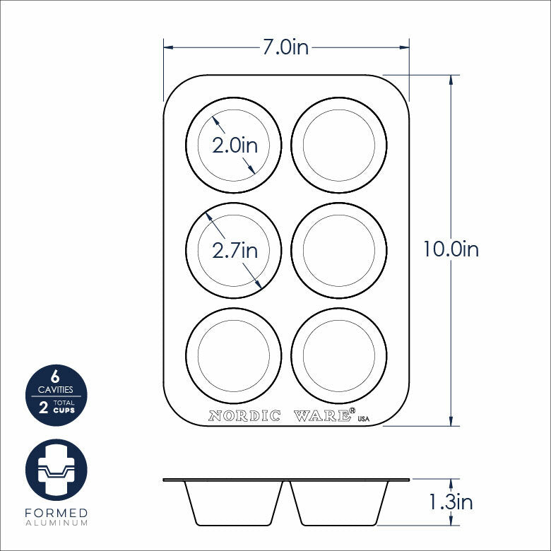 Naturals Compact Muffin Pan