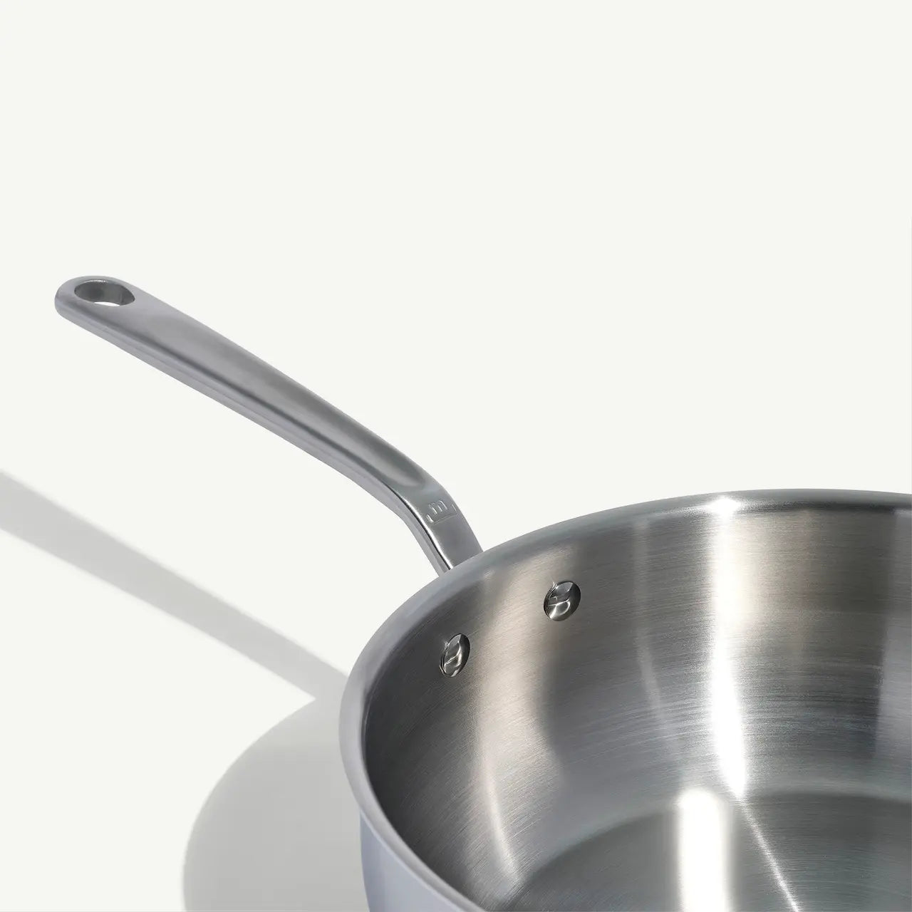 Stainless Clad Saucier with Lid - 5 Qt