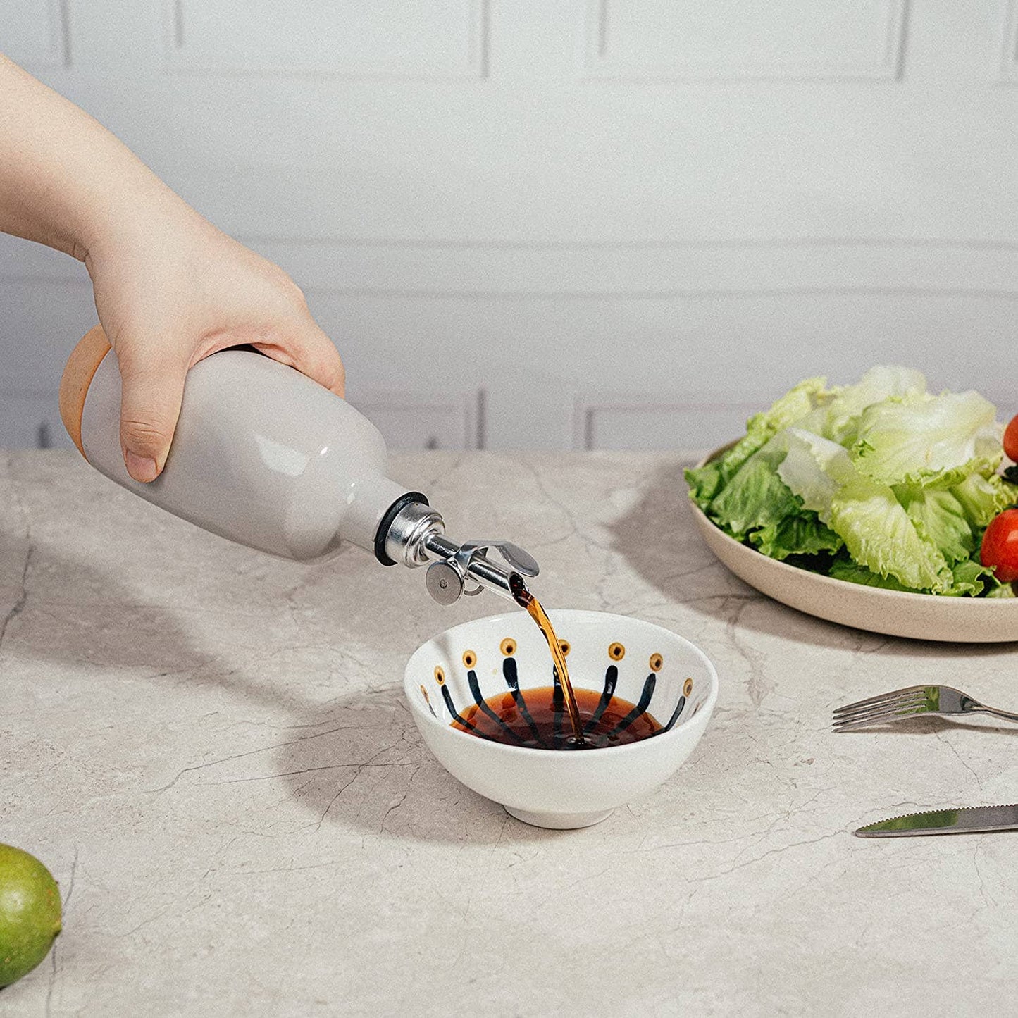 Cruet Ceramic Olive Oil Dispenser