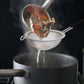 Mesh Strainer with Silicone Handle - 7"