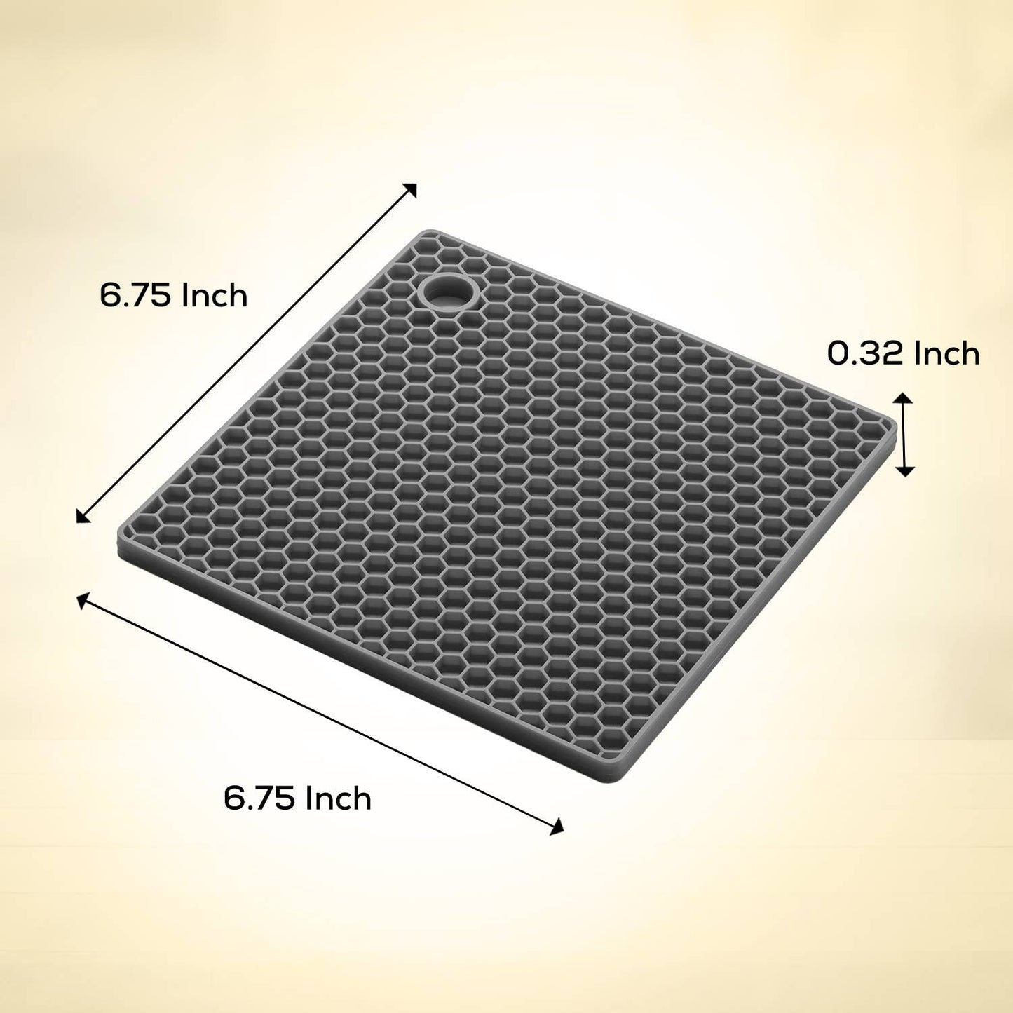 Honeycomb Trivet - Red