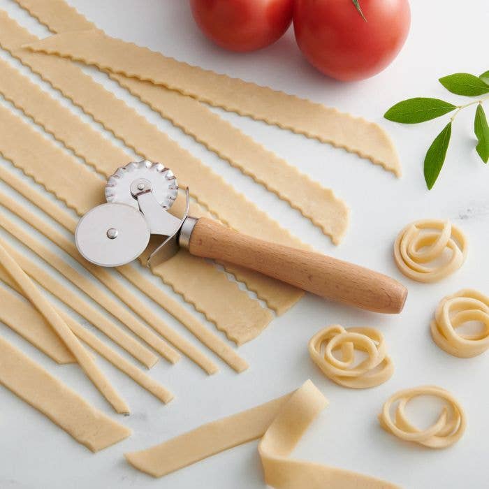 Double Pastry Pasta Dough Cutter & Crimper