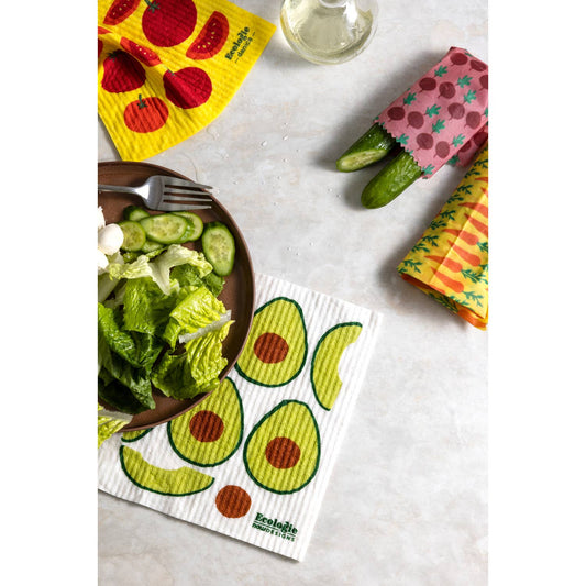 Swedish Dishcloth - Avocados