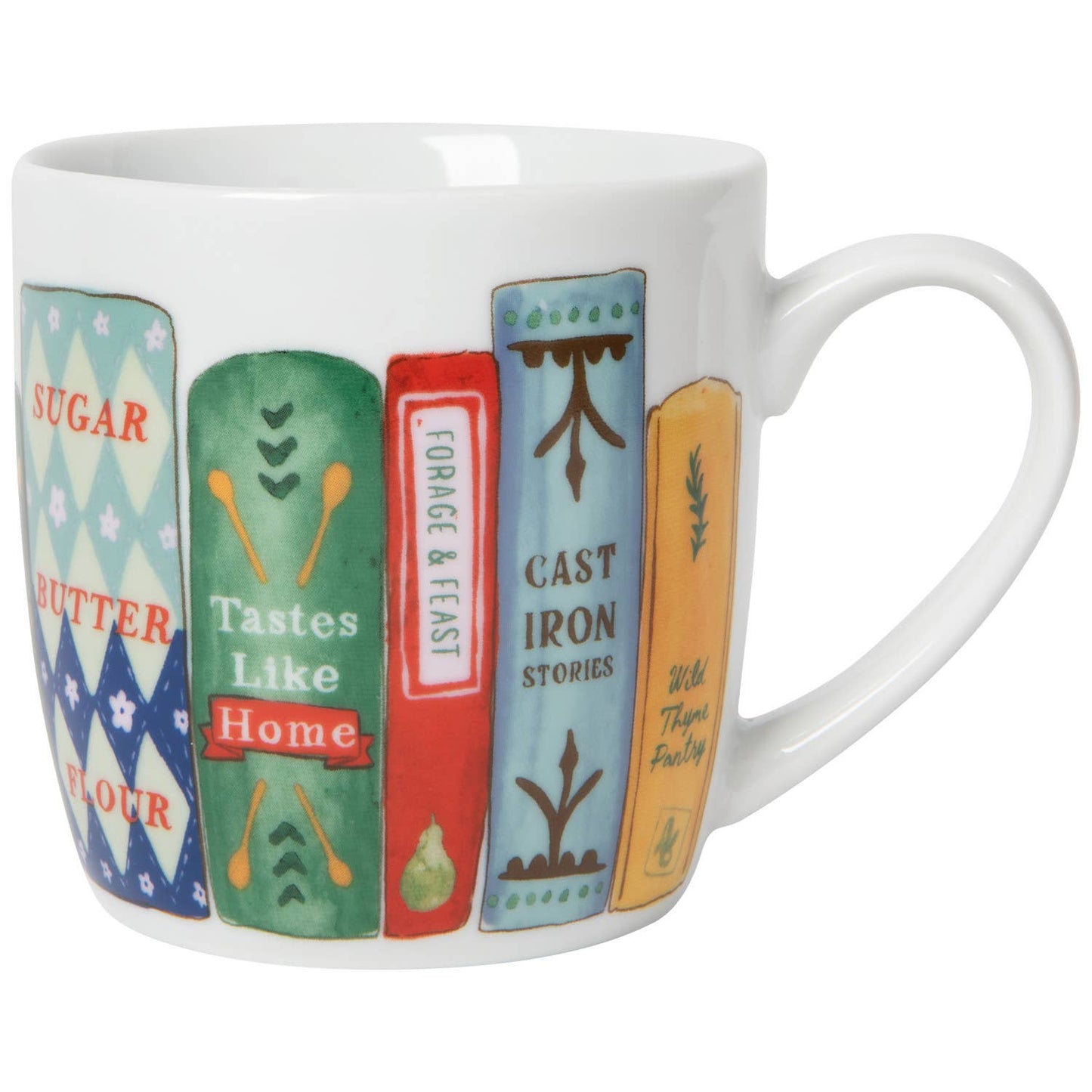 Porcelain Mug - Cookbooks