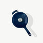 Enameled Cast Iron Saucepan - 2Qt Blue