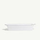 Rectangular Baking Dish - Navy Rim