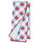 Anywhere Towel Reversible - CC Maria Splatter: Sky Blue
