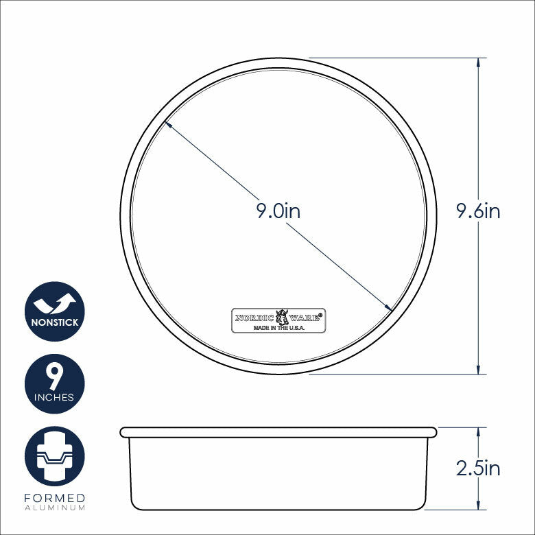 Nonstick Cake Pan - 9"