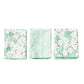 Mighty Mini Towel (Set of 3) Reversible - Cherry Blossom: Meadow Green