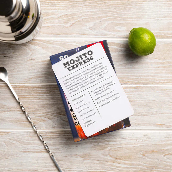 The Home Bartender Cocktail Cards