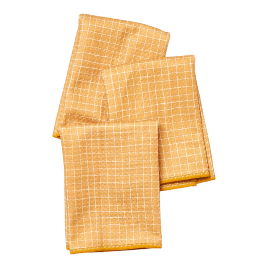 Mighty Mini Towels (Set of 3) Reversible - Fall Flower: Rifle Green