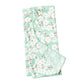 Anywhere Towel Reversible - Cherry Blossom: Meadow Green