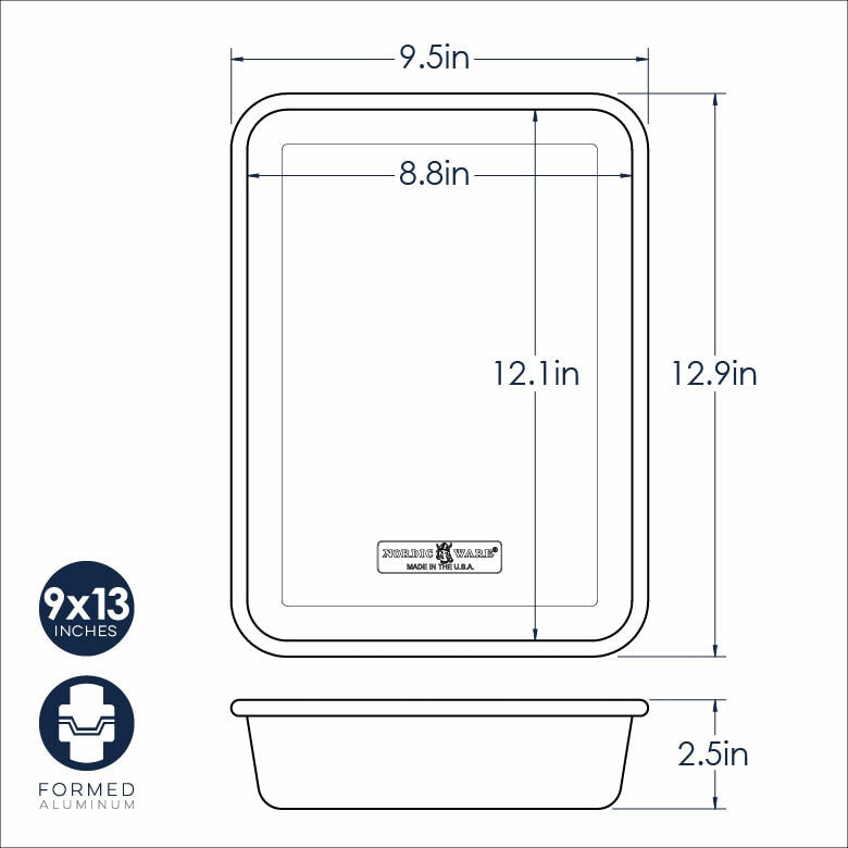 Rectangular Cake Pan - 9x13