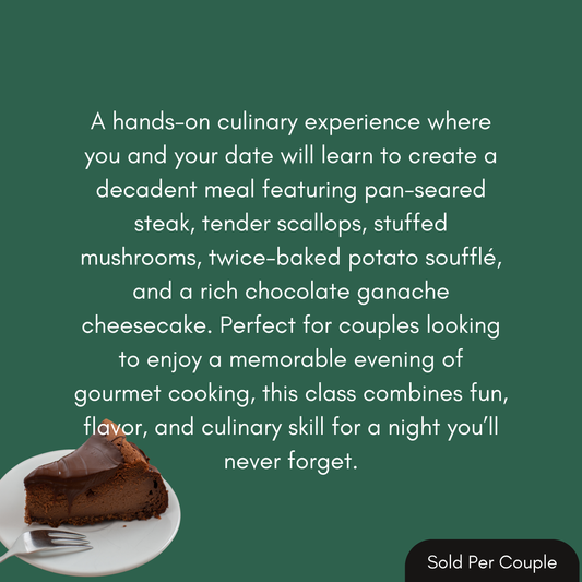 Ultimate Date Night - Surf & Turf - 6 PM, Friday, October 10th, 2025