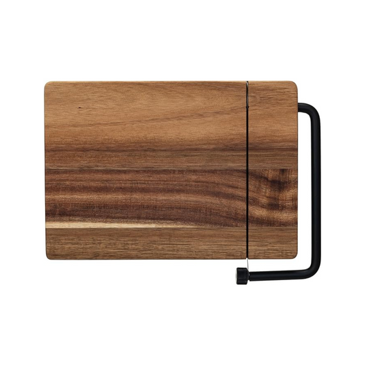 Acacia Wood Board Cheese Slicer Cutting Board