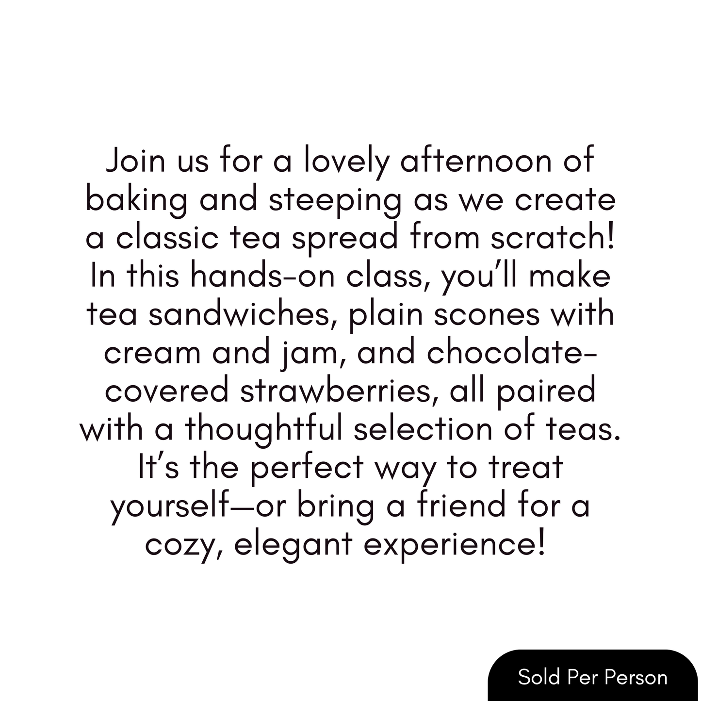 Tea At The Table - Summer - 3:30 PM, Saturday, July 11th, 2026