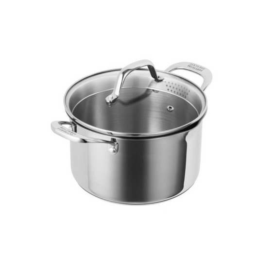 Allaround stainless steel uncoated plus pot 3.7 liter 20 cm