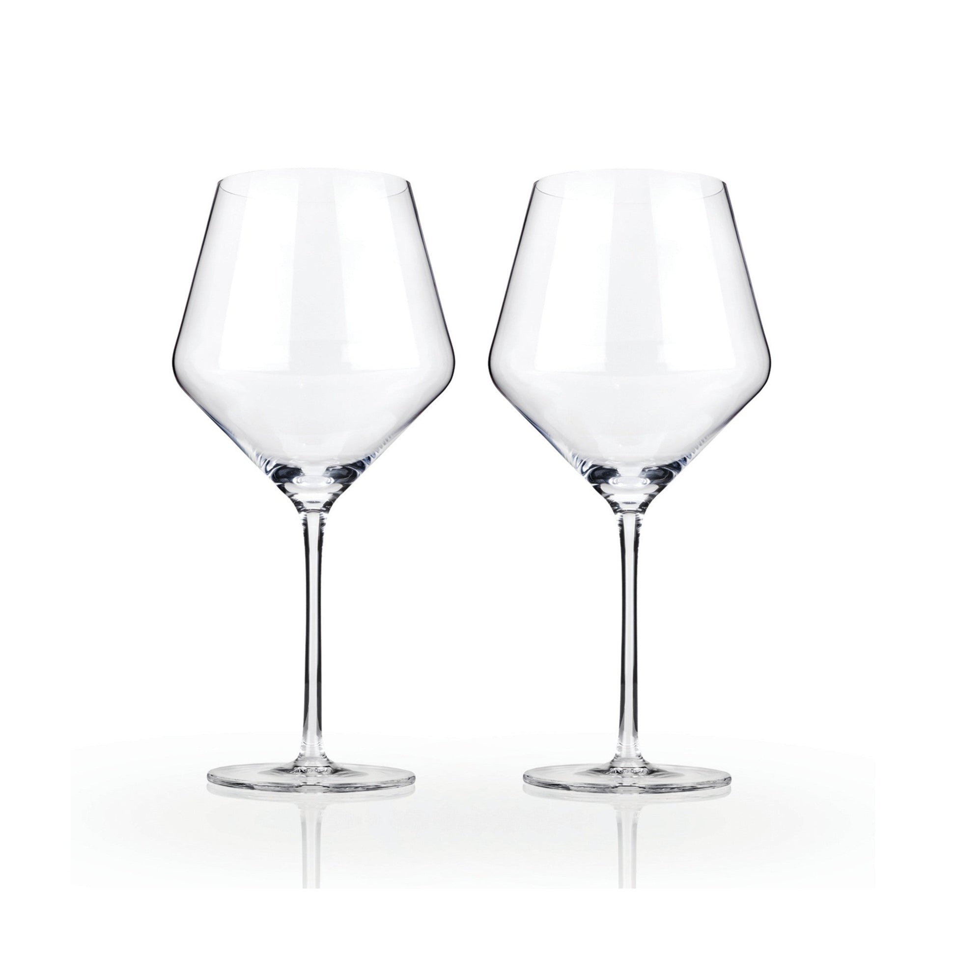 Ideal for full-bodied red wine, these stemmed wine glasses are crafted from a lead-free crystal glass. This glass offers the most-elegant drinkware experience available, while giving confidence that your wine isn’t being contaminated by any harmful toxins.