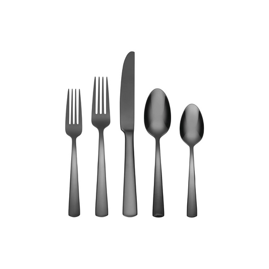 Aptitude Midnight Flatware - 20 Piece Set