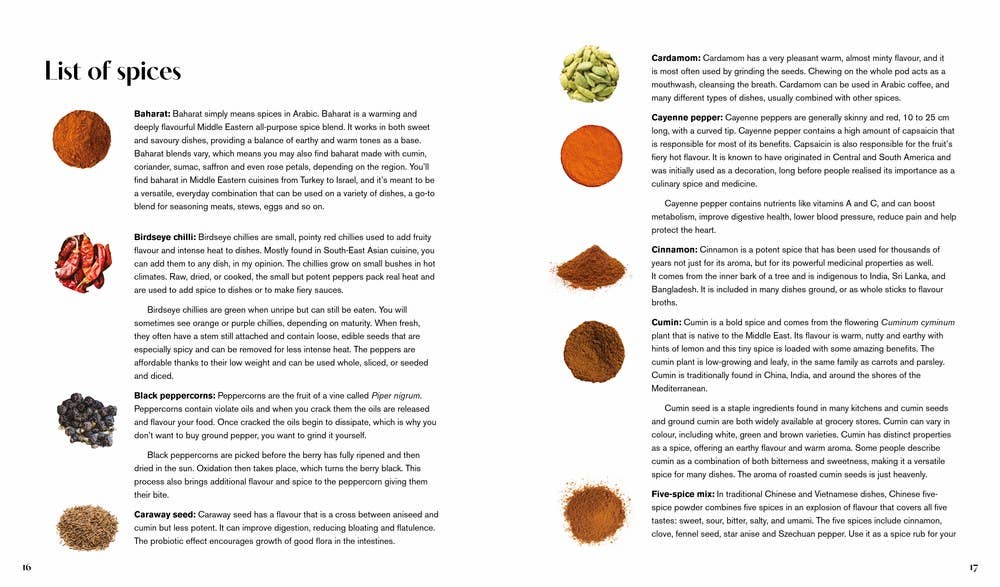 Ash's Spice Journey - Cookbook