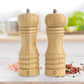 Add some flavor to your kitchen with HIC Kitchen's Bamboo Salt & Pepper Shakers! These mills have adjustable ceramic grinders for a perfect custom grind and can handle various types of peppercorns and salts. To fill, unscrew the top and wipe clean with a cloth to keep them looking fresh.