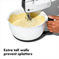 What’s better than Sunday morning pancakes? Sunday morning pancakes made from batter that you prepped in advance. Enter: the OXO Good Grips 4 Qt/4 L Batter Bowl with Lid. The bowl has extra tall sides to prevent splatters (even if you’re using an electric mixer) and a non-slip bottom to stabilize things as you work. 
