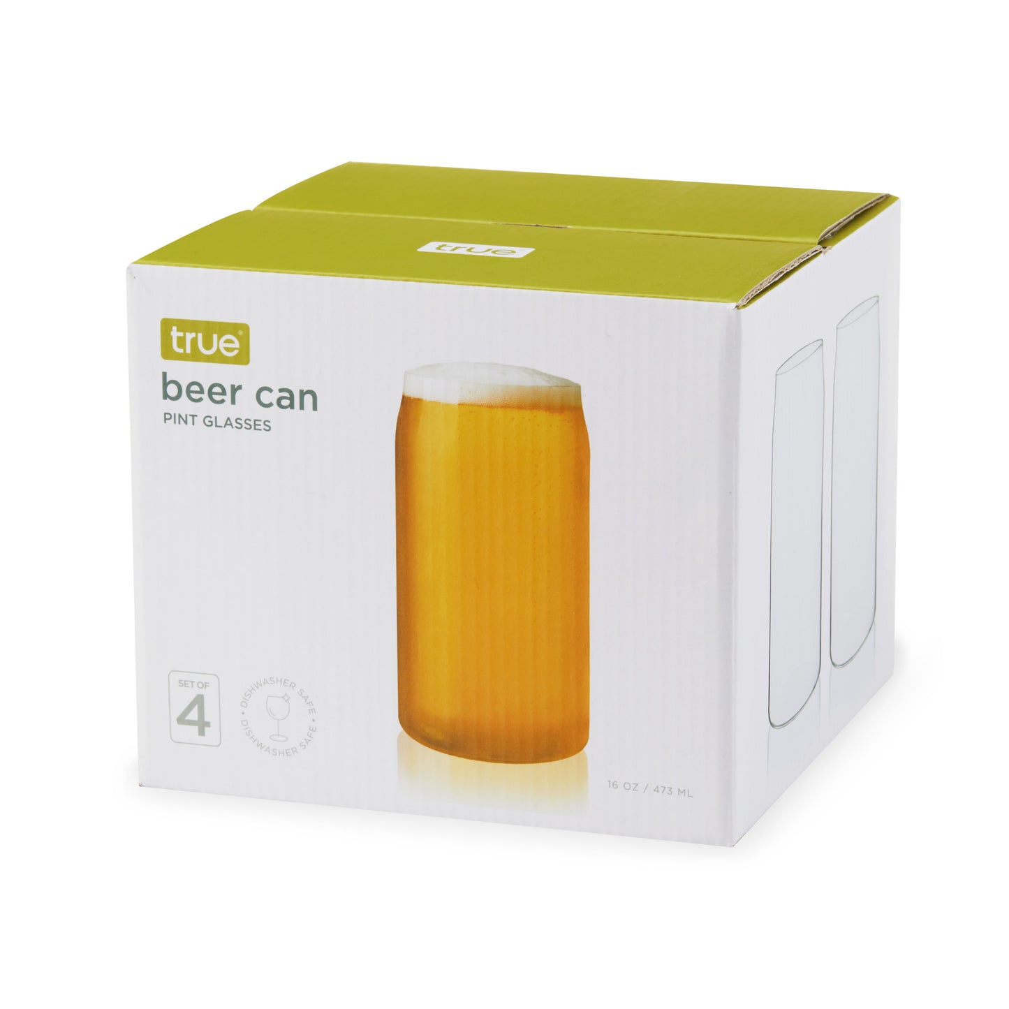  The sleek, streamlined shape keeps your beer colder for longer, while the tapered lip ensures a perfect pour and helps hold a beautiful layer of foam. 