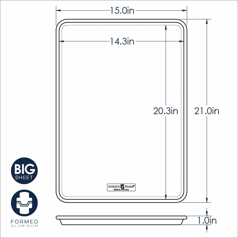 Big Sheet Baking Pan - Nonstick