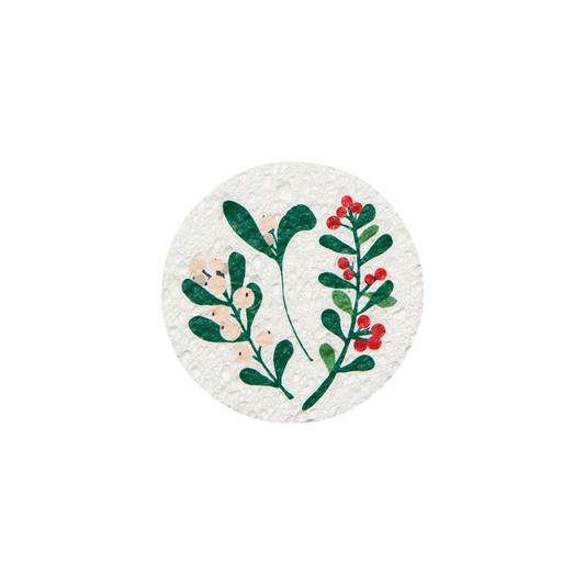 Compostable Sponge - Christmas