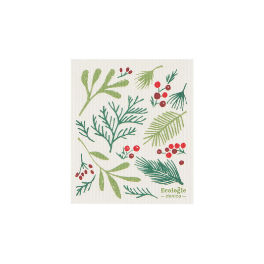 Swedish Sponge Cloth - Bough and Berry