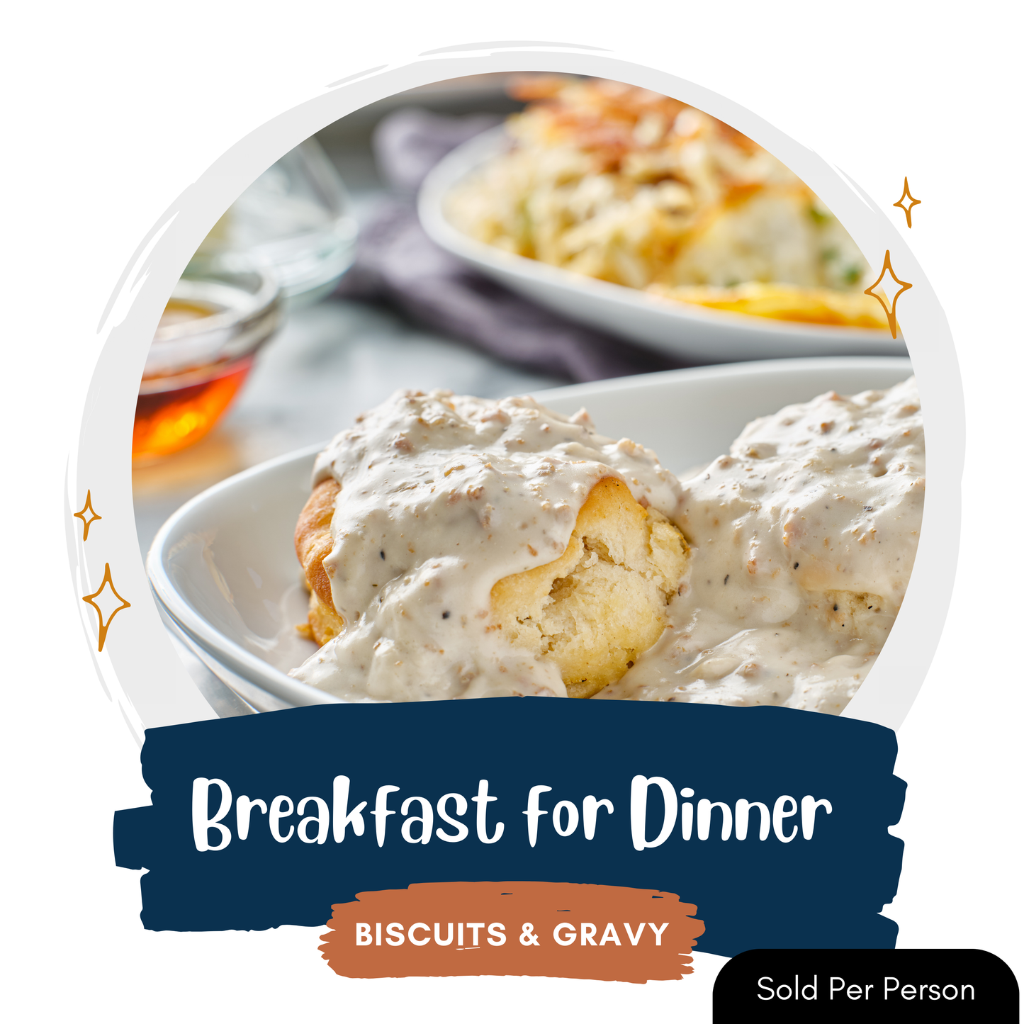 Breakfast For Dinner - Biscuits & Gravy - 6 PM, Thursday, November 13th, 2025