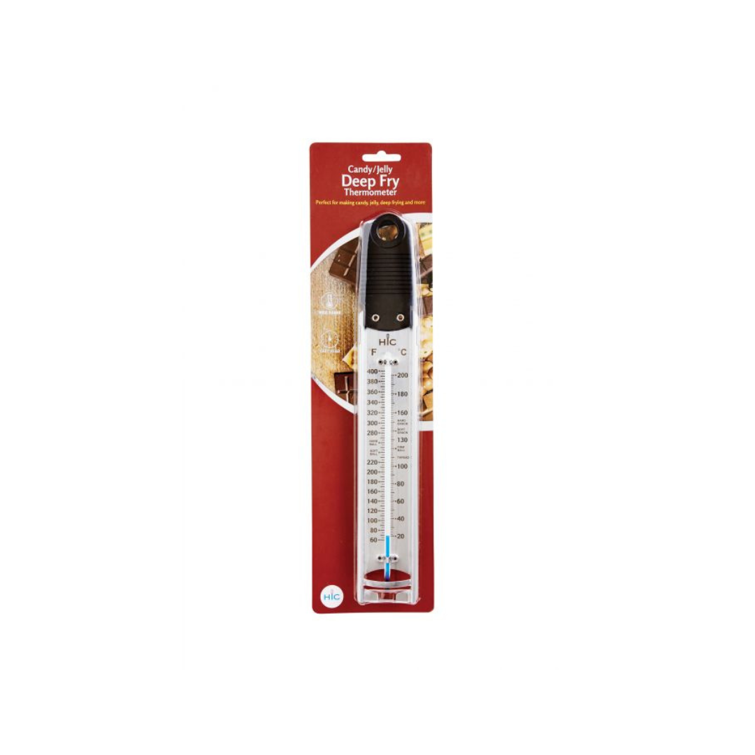 Candy and deep fry thermometer - glass.