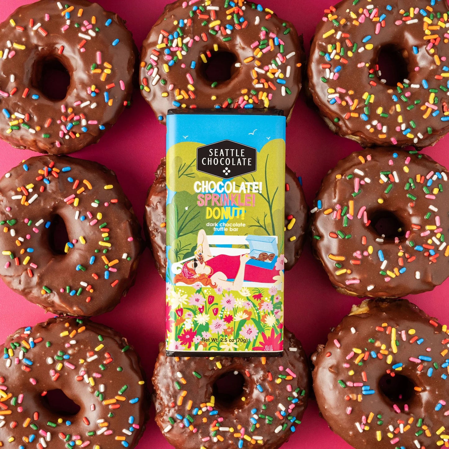 Chocolate! Sprinkle! Donut! - Chocolate Bar