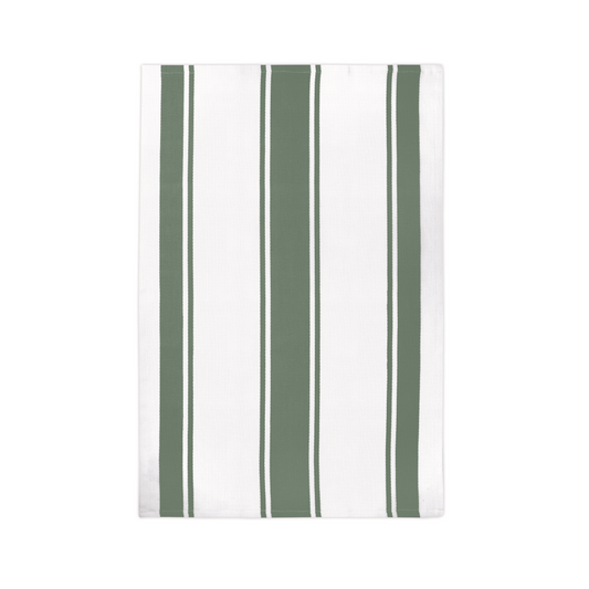 Our Classic Stripe Dish Towel, the perfect addition to your kitchen. These giant super-soft cotton towels bring a timeless touch to your kitchen décor and with their classic stripe design.