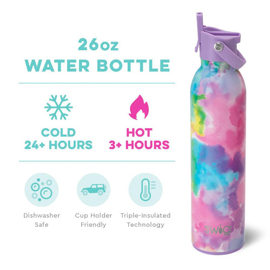 Flip + Sip Bottle (26oz) - Cloud Nine