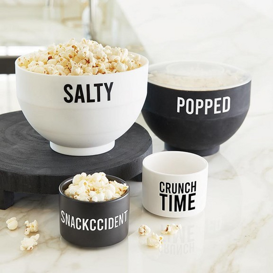 Collapsible Popcorn Bowl - Salty