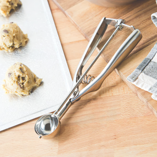 cookie scoop on table