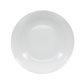 White ceramic bowl on a white background