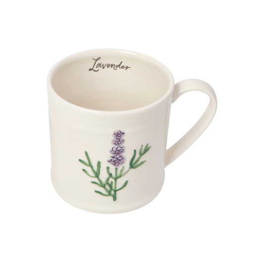Embossed Mug - Lavender