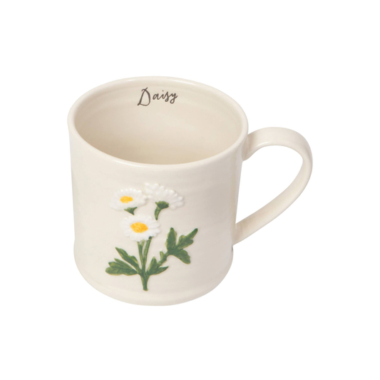 Embossed Mug - Daisy