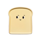 Funny Food Toast Shaped Dish