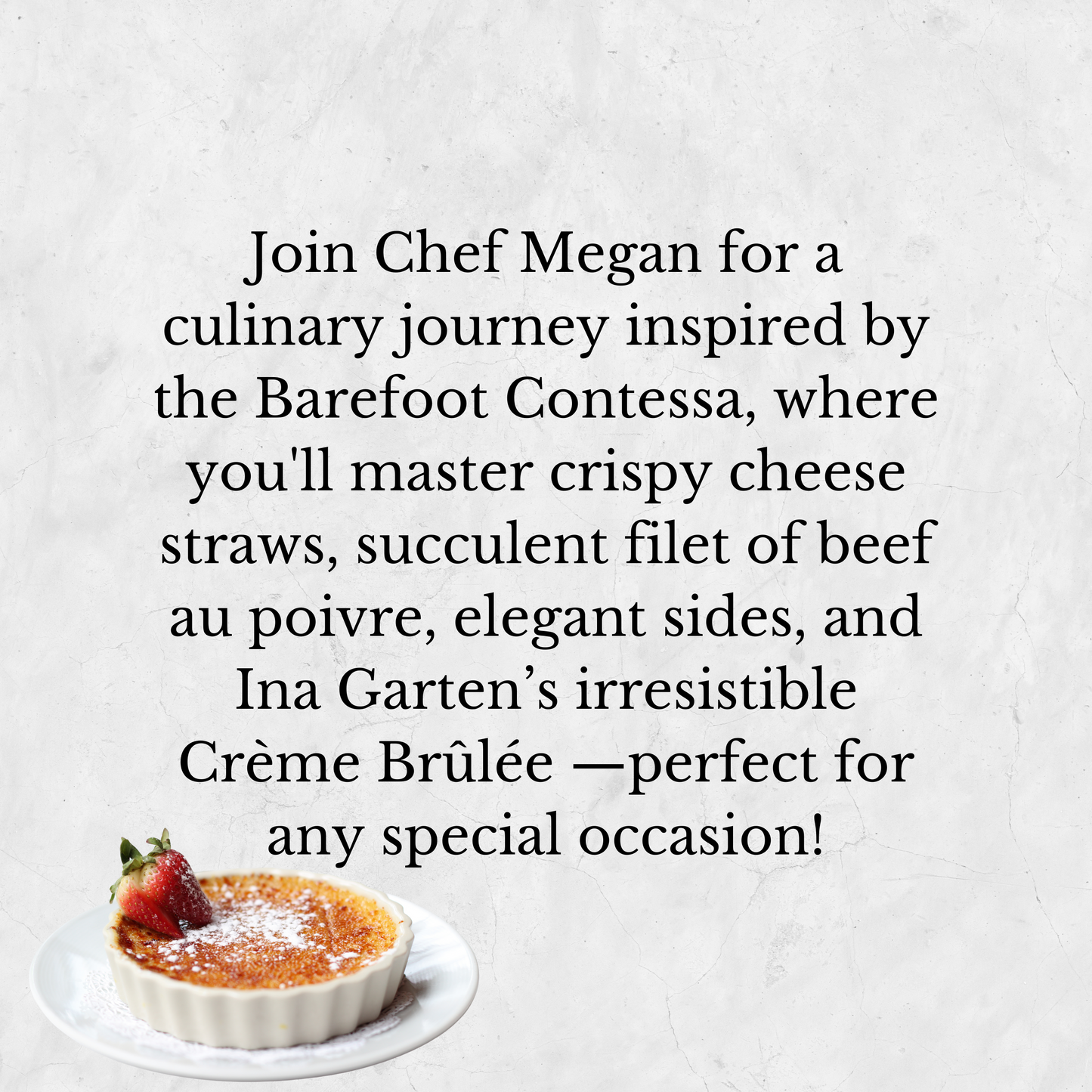 Date Night with Ina - Beef Au Poivre - 6 PM, Friday, July 25th, 2025