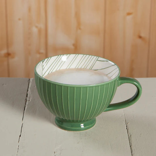 Latte Mug - Elm Green