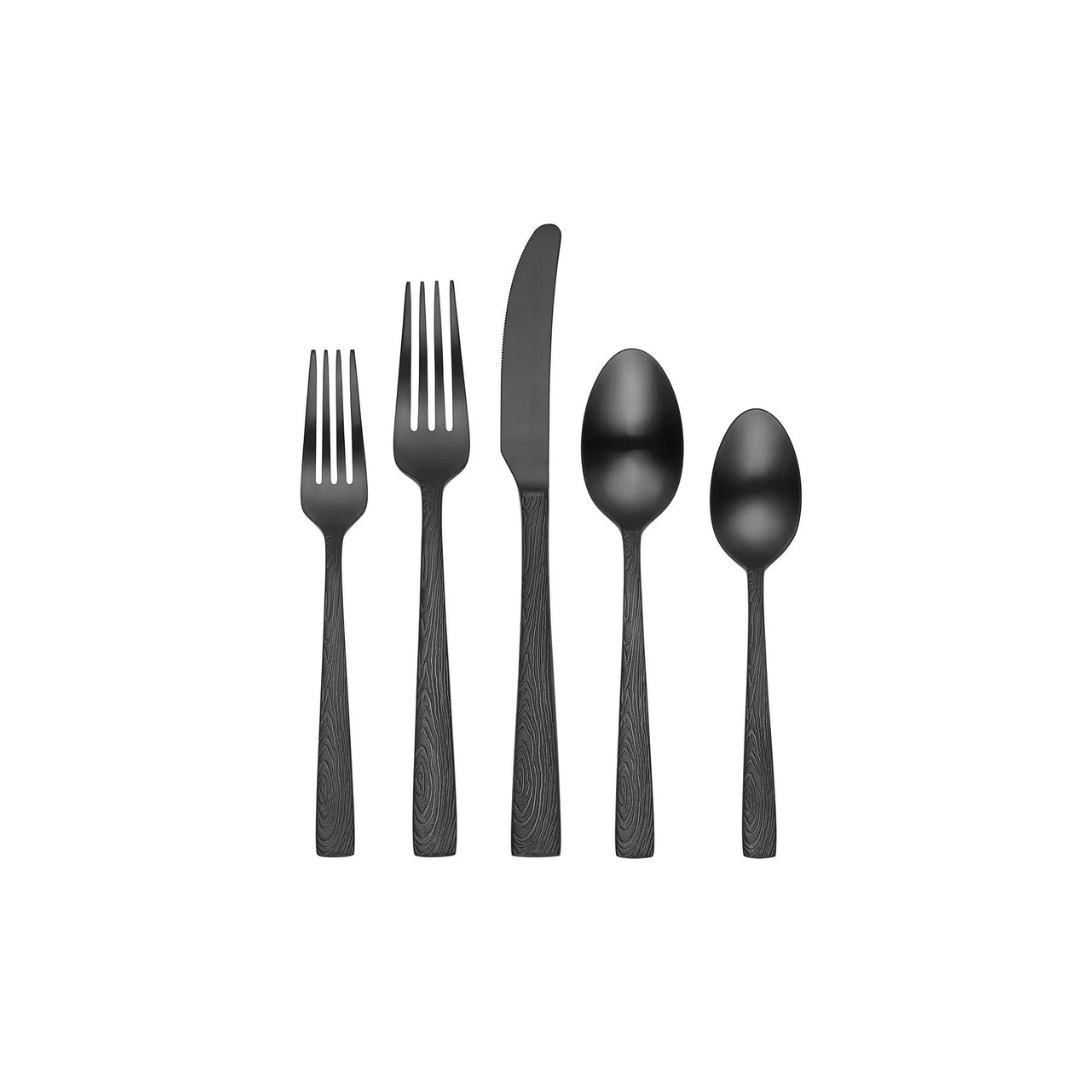 Elmcrest Midnight Flatware - 20 Piece Set