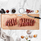 Go big or go home with the Epicurean Big Game and Butcher Board in a massive 35" x 14.5" size—perfect for handling oversized cuts, prepping party platters, or being the MVP at your next tailgate. 