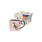 Feline Fine" Mug in a Box is purr-fectly charming! Featuring stylish cats rocking their stripes, spotted sweaters, and even cute boots, this mug is packed with personality. It comes in an adorable gift box