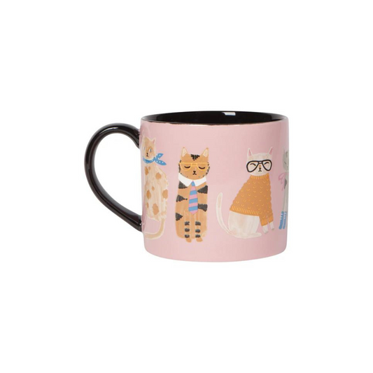 Mug In A Box - Feline Fine