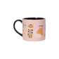 Feline Fine" Mug in a Box is purr-fectly charming! Featuring stylish cats rocking their stripes, spotted sweaters, and even cute boots, this mug is packed with personality. It comes in an adorable gift box