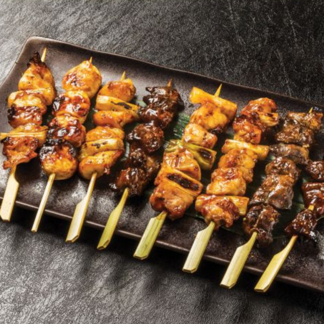 Delightful Flat Bamboo Skewers that are perfect for effortless entertaining! Made from 100% natural bamboo, these sustainable and stylish skewers are grill-ready when soaked overnight. Plus, they're disposable for easy cleanup. Elevate your snacking game with these charming skewers!